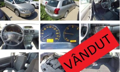 Autoturism marca Toyota Avensis - a treia licitație